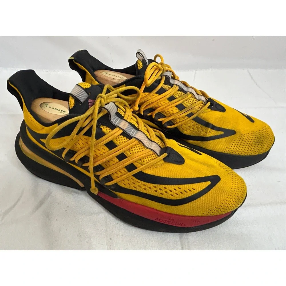 Adidas‎ Alphaboost V1 NCAA Pack Gold/Black  - Grambling State  Size 11